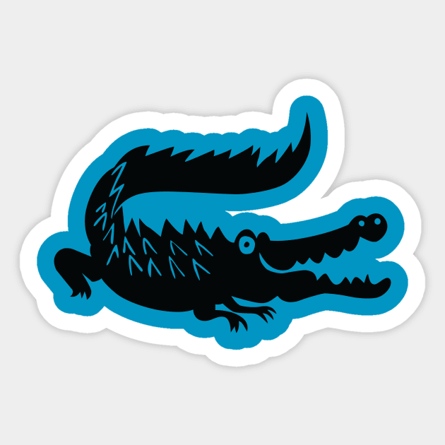 Brookdale Aligator Sticker by DustinCropsBoy